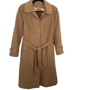 Foxland‎ by Lanson Ladies Full Length Fullly-Lined Coat ILGWU Label USA Made